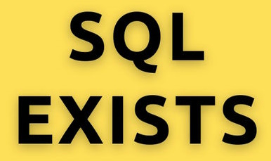 SQL EXISTS condition